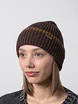 Шапка STETSON арт. 8589310 BEANIE MERINO WOOL (коричневый)